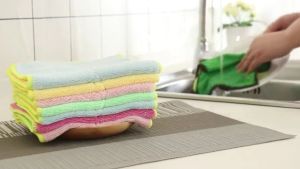 Microfiber Super Absorbent Cleaning Cloth | Suitable for Kitchen and Car