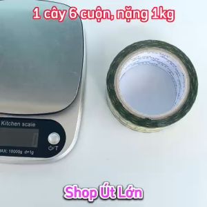 1 Cuộn băng keo hàng dễ vỡ 100yard nặng 170gram rộng 4.7cm lõi 5mm 1 cây có 6 cuộn nặng 1kg