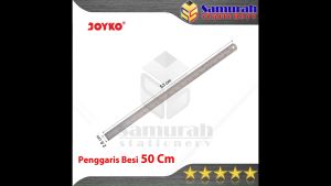 Penggaris Besi Joyko Panjang 50 cm RL-ST50 / per PCS / Ruller Stainless 50cm ST50