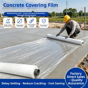 RENHEQING | Moisture Retaining and Crack Preventing Concrete Cover Film