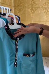 LPM 29757 KOKO TANSRI Baju Qurta Pria Muslim Bahan Katun Toyobo Lengan 3/4 JUMBO size M-2XL