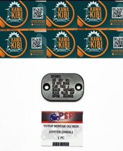 TUTUP MINYAK OLI REM JUPITER (DIRAL) HITAM - Tutup Baut Kotak Rem Atas Yamaha Vega / Mio Lama