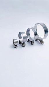 Cổ Dê Bu Lông Inox Size Lớn Đai Siết Ống Bu Lông Inox Phi 150 200 250 300mm