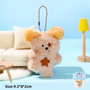 LONGKUI | Cute Cartoon Plush Toy Keychain Accessory