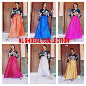 ROK BAHAN SATIN TERBARU 2025 / BAWAHAN TARI ANAK WANITA DAN DEWASA