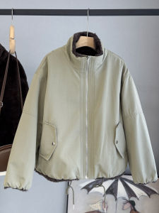 LIYANGANG | Two-side Wear Fur Panel Cotton Coat Winter New Design