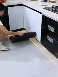 Kitchen floor mathousehold water and oil absorbent restaurant floor matminimalist style anti-slip soft diatom mud floor mat