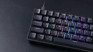 Bàn Phím Cơ Chơi Game RGB Có Đèn Nền 61 Phím Bố Cục Nga Thiết Kế Siêu Nhỏ Gọn Tiện Dụng Cho PC Laptop Máy Tính Bảng - Kết Nối Có Dây