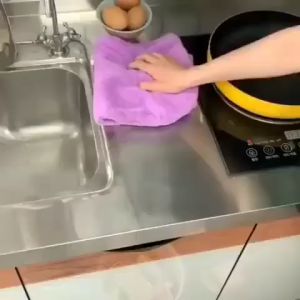 Khăn giấy lau bếp-giấy lau đa năng-Cuộn giấy lau có thể giặt tái sử dụng được tiện dụng tiết kiệm