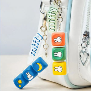 Genuine Kawaii Miffy Pressable Keycap Series Keycaps Can Be Replaced with A New Keyboard Decoration Cartoon Cute Gift Toy
