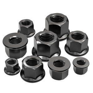 TIANZHUOJINSHU | High Thickened Hex Flange Nut with Pad
