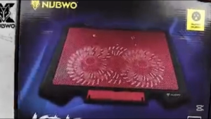 ร้านแนะนำ NUBWO Gaming Cooler Pad NF-233 ระบายความร้อนได้ดีเยี่ยม พัดลมโน็ตบุ๊ค 2ใบพัด ไฟสีฟ้าสวยๆ รับประกัน 1ปี