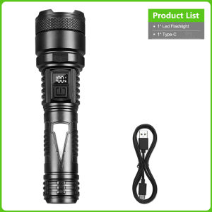 3000W High Power Led Flashlights 5000M Long Range Torch USB Rechargeable Tactical Torch Outdoor Camping Hiking Lantern Spotlight