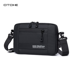 OTOHE Fashion Mens Bag Shoulder Bag Handbag Large Capacity Leisure Bag With USB Hole Waterproof Film Crossbody Bag Portable Messenger Bags Anti-Scratch Bag Sling Bag