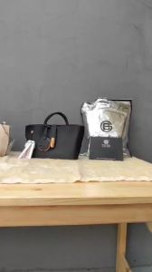 Handbag Wanita Import Set 2in1 Tas Tenteng Tas Selempang CCewek Kulit Pu 232032 3203