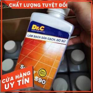 Tẩy nền nhà bồn cầu tảy xi măng tẩy rêu mốc tẩy gạch tẩy đo sứ 1000ml S90 drc