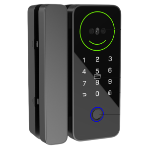 elinksmart | Fingerprint Lock Office Access Control Single/Double Door No Drilling Shop Electronic Password Lock Smart Lock