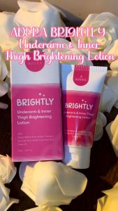Beli 1 ADERA BRIGHTLY Lotion GRATIS 1 Sabun Adera Mencerahkan Bagian Tubuh Yang Gelap dan Menghitam (Ketiak Lipatan paha siku lutut dan bekas luka) BPOM 100% Original Aman- Bisa COD