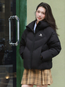CAMEL | Winter Anticold Waterproof Thick Warm Pure Color Quilted Down Jacket