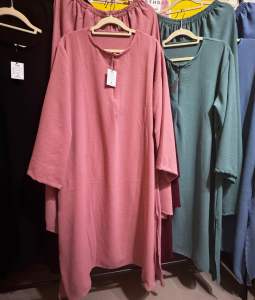 Llng tunic set pants tunic baggy pants set one set crinkle ironless