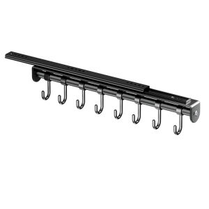 SHENGHUOXUANYAN | Extendable No-Drill Kitchen Hook Organizer