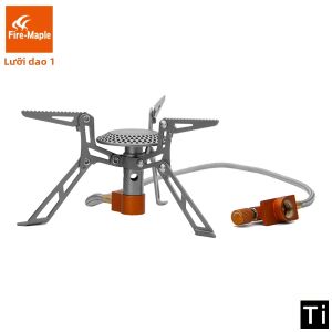 Fire-Maple | Bếp Gas Di Động Siêu Nhẹ Fire Maple FMS-117T Titanium Dành Cho Cắm Trại Ngoài Trời Đi Bộ Đường Dài Du Lịch Nhẹ Nhàng