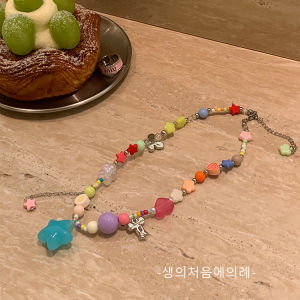Kawaii Sweet Girl Childrens Hair Clip Sunglasses Necklace Baby Girl Sun Glasses Toddler Neck Chain Accessories Hair Card