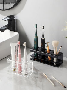 Baroquehouse | Couple Multifunctional Water Draining Toothbrush Rack