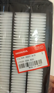 Honda Civic TEA FC 1.5 / CR-V TME 1.5 Turbo 2016-2020 Engine Air Filter 17220-5AA-A00