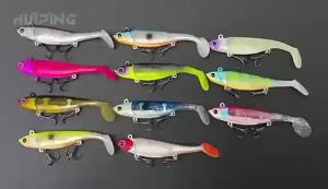 1 Cái Mồi Câu Cá Hình Bút Chì 9.5cm 22.4g Mồi Giả Mềm Dạng Đuôi Mềm Dùng Cho Cá Bass Đen & Cá Mè Đen Phụ Kiện Câu Cá Biển Sông Hồ