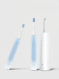 Couple Gift Boxed Sonic Electric Toothbrush and Water Flosser Set