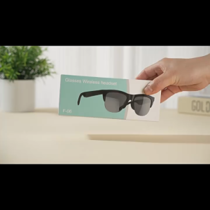 Intelligent translation glasses wireless Bluetooth earphones sunscreen and eye protection audio sunglasses TWS earphones