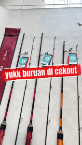 Joran Pancing Relix Nusantara Pessut Galatama SG Carbon Hollow  Panjang 165 & 180 dengan 17-20Lbs Free Jalu