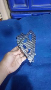 COVER TUTUP GEAR DEPAN HONDA CRF GIR DEPAN CRF KARBON