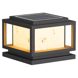 VINCAN | Solar & Electric Outdoor Pillar Light