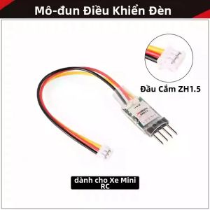 DUMBORC 3CH RC Bộ Điều Khiển Đèn LED Hệ Thống Bảng Điều Khiển Cho Xe RC Máy Bay Cánh Cố Định Thu Nhỏ - Bảng Điều Khiển Bật/tắt