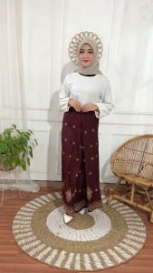 Sarung Rayon/Goyor Batik | Motif Pintu Aceh 6 | Remaja | Terbaru