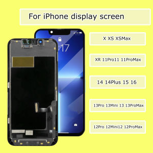 AAA+++ OLED For iPhone X XR XS Max LCD Incell For iphone 11 12 13 Pro Max 13 Mini 14 Plus OLED Display Screen Digitizer Assembly