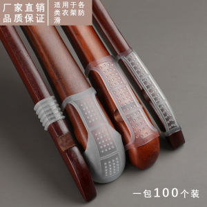 Anti-Slip Silicone Plastic Hanger Pad for Clothing Stores Transparent Non-Slip Strip Sticker for Wooden Plastic Hangers