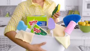 3M Scotch-Brite® 420-3PC Heavy Duty Scrub Sponge