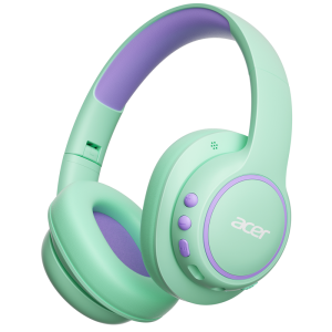 Acer | Acer Kids Bluetooth 6.0 Headphones Over Ear Headphone for Kids with Mic 85dBA Safe Volume Toddler Headphones for Travel/School