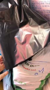 {1kg/size} túi bóng xốp 2 quai đen bóng loại 1/túi xốp đựng hàng/xách hàng/gói hàng...