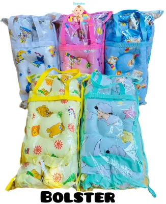Newborn Baby Bolster And Head Pillow