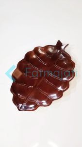 MD2H TEMPAT BUAH DARI KAYU JATI MOTIF DAUN