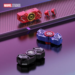 Marvel Mecha Fingertip Spinner Headphones Wireless Bluetooth 5.4 TWS Earphones HiFi Stereo Sports Gaming Earbuds with Mic