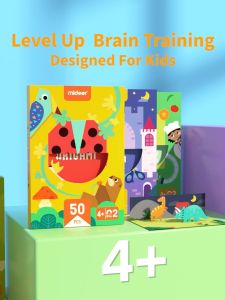 Mideer Lets Cut Paper 03 Cấp Độ - Đồ Chơi Thủ Công Cắt Giấy Tạo Hình Sáng Tạo Cho Bé 2 3 4 5 Tuổi