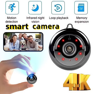 2025 NEW Mini Camera Wireless WiFi Remote Monitor Motion Detection Super-long Battery Life Baby Pet Security Night Vision Camera