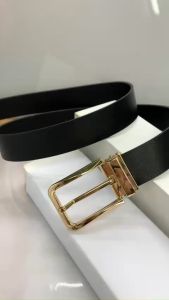 Thắt lưng dây nịt nam mặt kim da thật tặng đinh đục lỗ bản dây 32cm phù hợp quần âu kaki