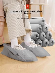 MIVOFIVO | Thickened Waterproof Slip-Resistant Disposable Shoe Covers