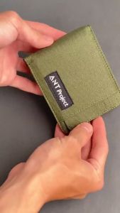 Rev Store - Dompet Hitam Lipat 2 - Wallet Pria Card Holder - POCKET Dompet Pria Kasual Hitam